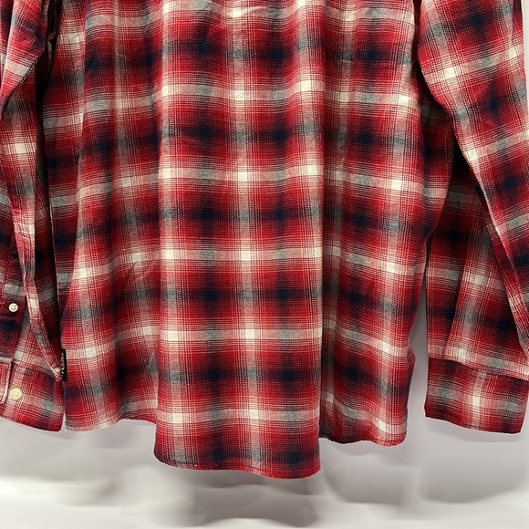 BARBOUR KERSHAW Shirt faded Red Long Sleeved & Tailored Fit - Picture 12 of 14